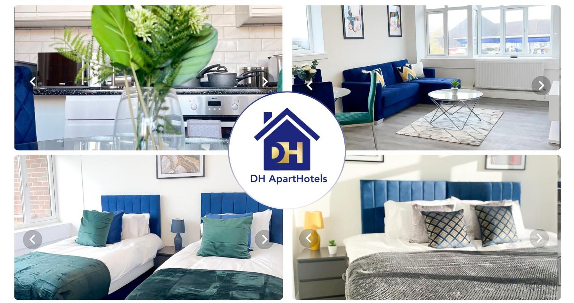1 Bedroom Apartment - Flitwick - Contractor Friendly - Tourist Ready - Full Kitchen - Wifi - Smart Tv - Sofa Bed - Free Parking - Ideal For Short Or Long Stays Eksteriør billede